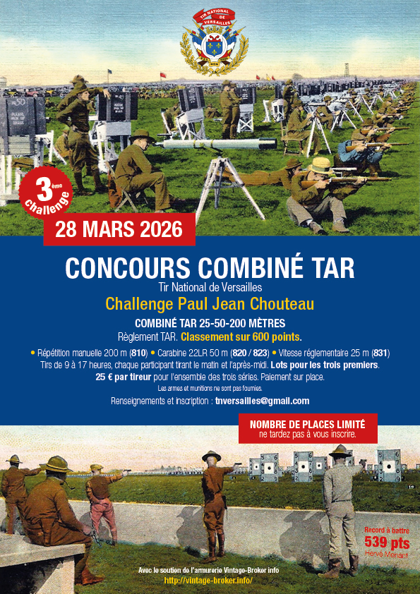 Lire la suite à propos de l’article Concours combiné TAR – Challenge Paul Jean Chouteau